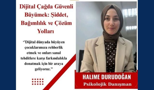 Çiçekdağı’nda “Dijital Çağda Güvenli Büyümek” Programı Düzenlenecek
