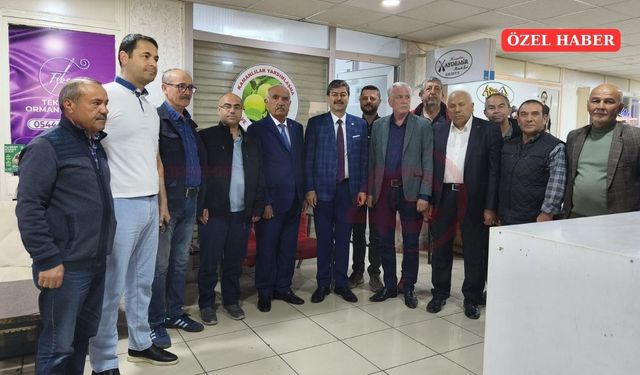 Vekil Erkan’dan Kamanlılar Derneğine Samimi Ziyaret