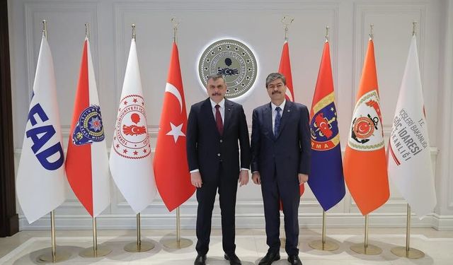 Kırşehir Projeleri Bakan Mustafa Çiftçi ve Necmettin Erkan Görüşmesinde Ele Alındı