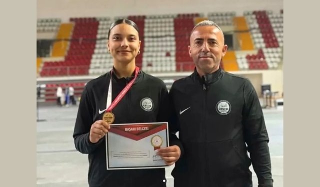Kırşehirli Sporcu Türkiye Üçüncüsü Oldu