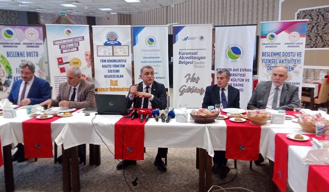 Kırşehir Ahi Evran Üniversitesi’nde 20. Yıl Değerlendirmesi
