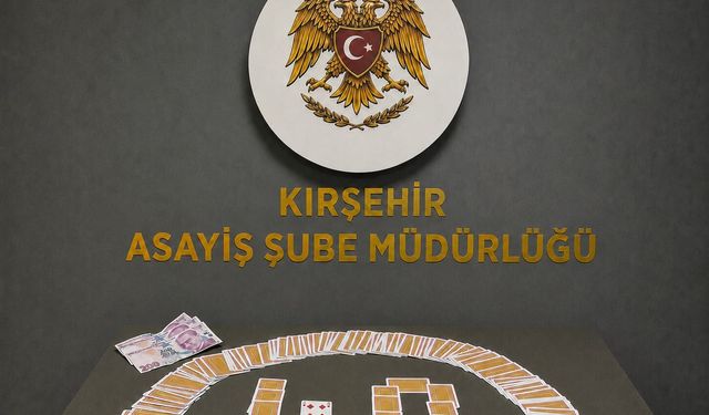 Kırşehir'de Kumar Oynayan Şahıslara 46 Bin TL Ceza