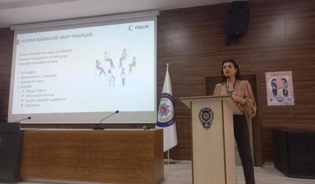 Yeşilay’dan Güvenlik Görevlilerine Bağımlılık Eğitimi