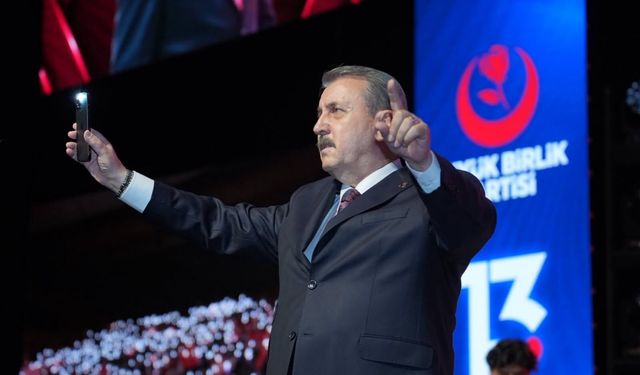 BBP 13. Olağan Büyük Kurultayı Yapıldı: Destici Yeniden Seçildi