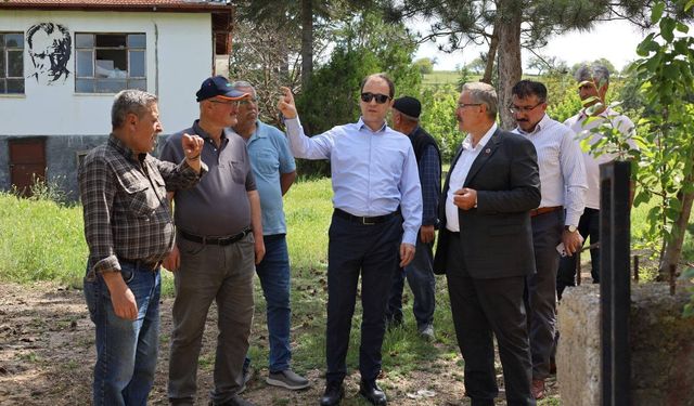 Kaman Kaymakamı Engin Tok’tan Köylere Saha Mesaisi