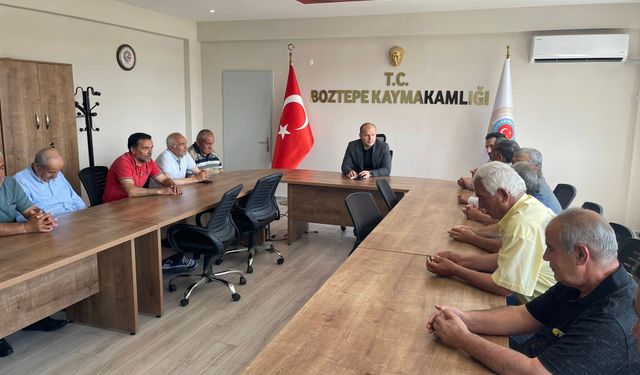 Boztepe'de Önemli Toplantı! Alınan Kararlar Tüm İlçeyi Yakından İlgilendiriyor