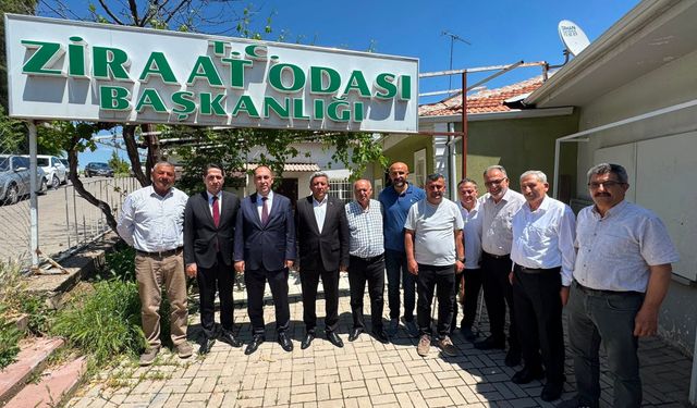 Ziraat Bankası Müdürleri ve Ziraat Odası Çözüm İçin Buluştu