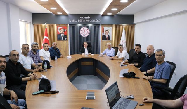 Kırşehir'de 2026 LGS Değerlendirme Toplantısı Yapıldı!