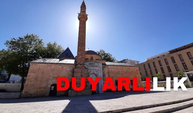 Kırşehir Camilerinde Duyarlılık Mesajı Verildi