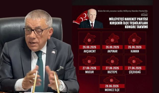 MHP KIRŞEHİR’DE KONGRE SÜRECİ BAŞLADI
