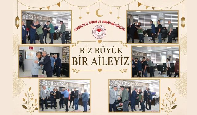 Tarım ve Orman İl Müdürlüğünde Bayram Coşkusu Paylaşıldı