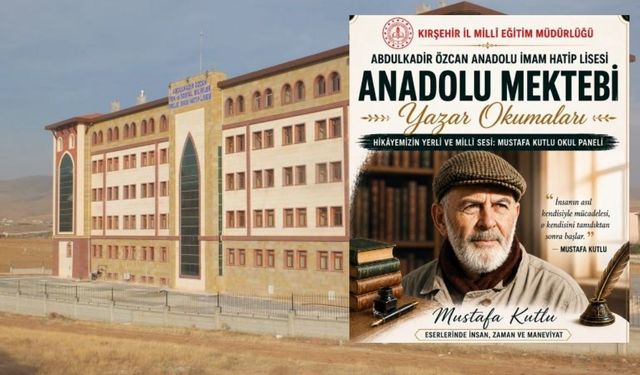 Anadolu Mektebi’nde Mustafa Kutlu Rüzgârı Esti