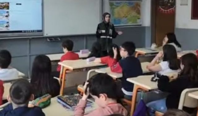 Süleyman Türkmani İlkokulu’nda Yeşilay Etkinliği