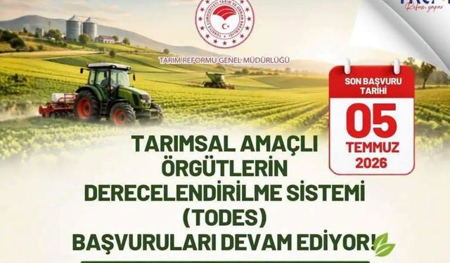 TODES Başvurularında Son Tarih 5 Temmuz
