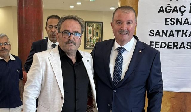 Mustafa Genç Türkiye Ağaç İşleri Federasyonu Yönetiminde