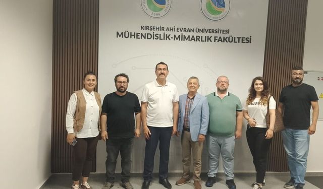 İnşaat Mühendisleri Odası’ndan KAEÜ’ye İş Birliği Ziyareti