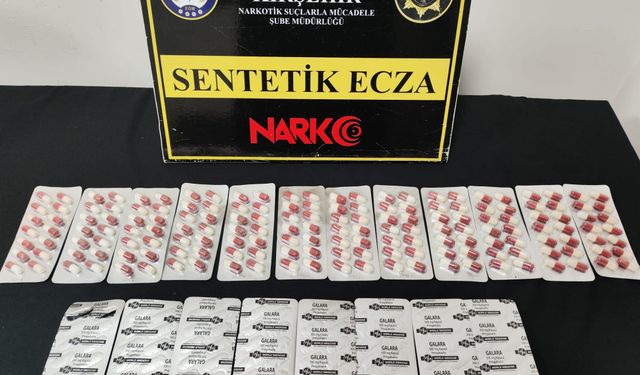 Kırşehir’de 278 Sentetik Hap Ele Geçirildi