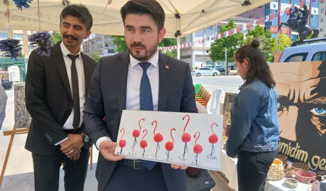 Liseli Gençler Kırşehir’de Atıkları Sanat Eserine Dönüştürdü