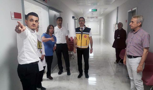 İl Sağlık Müdürü Ersoy Mucur'da