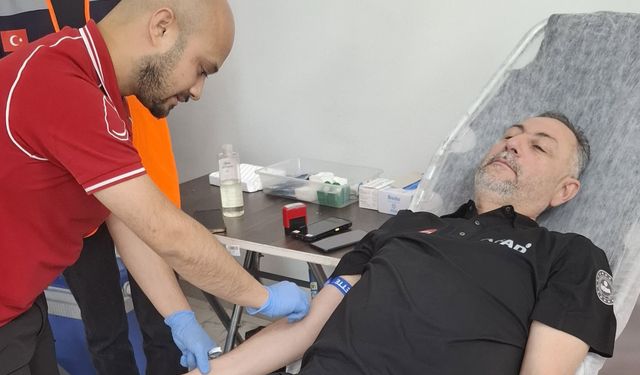 Kırşehir AFAD'dan Kızılay'a Kan Bağışı Desteği