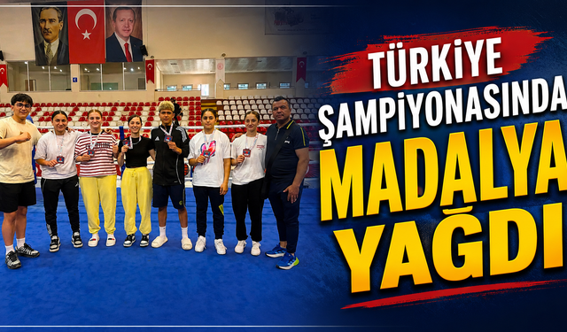 Kırşehirli Boksörlerden Madalya Yağmuru