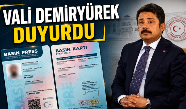 Basın Kartı Artık Resmi Kimlik Yerine Geçecek