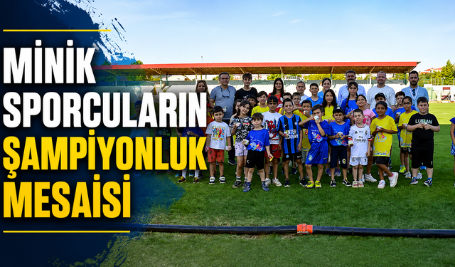 Ahi Stadı'nda Şampiyonluk Mesaisi Sürüyor