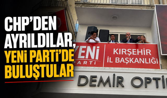 Kırşehir'de Yeni Parti Rüzgârı: CHP'den Peş Peşe İstifa