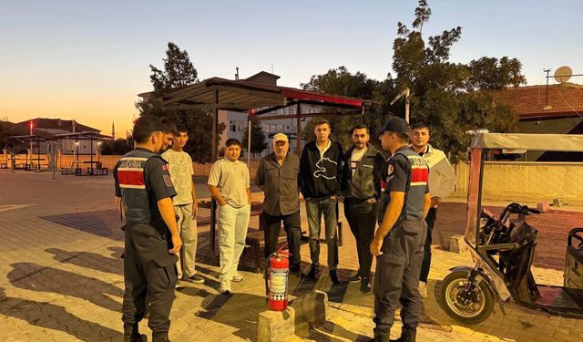 Çiçekdağı'nda Yangınlara Karşı Bilgilendirme Seferberliği