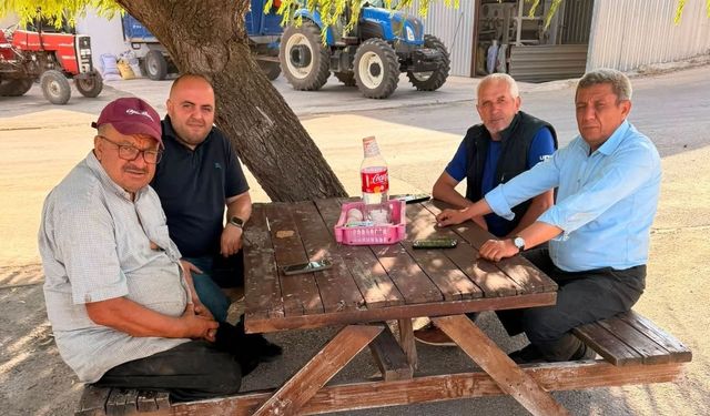 Başkan Toprak Üreticilerin Sorunlarını Dinledi