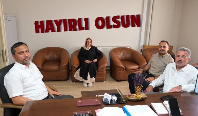 Müftü Tekin’den Mehmet Soysal’a Tebrik Ziyareti