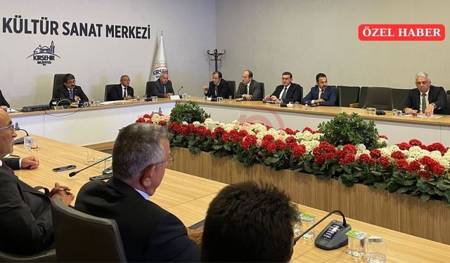 Kırşehir İl Koordinasyon Kurulu Toplandı
