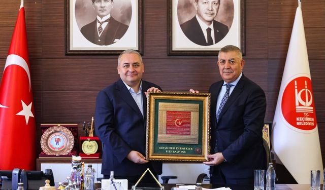 KIR-FED’den Keçiören Belediye Başkanı Özarslan’a ziyaret