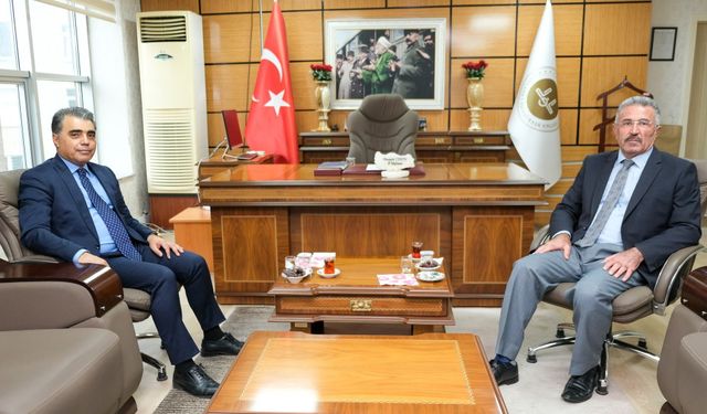 Vali Yardımcısı Çetinkaya’dan Müftü Tekin’e veda ziyareti