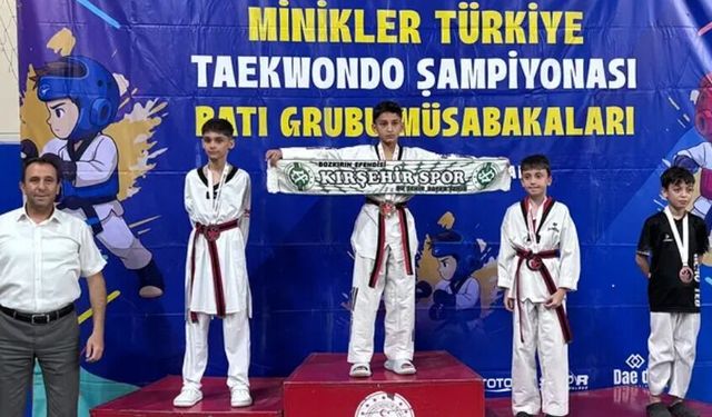 Kırşehirli Sporcu Görkem Köysüren Türkiye Şampiyonu Oldu