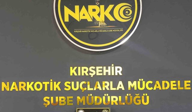 Kırşehir'de uyuşturucu operasyonu: 2 tutuklama