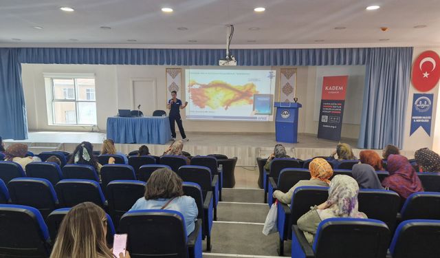 KADEM ve Müftülük Personeline Afet Farkındalık Eğitimi