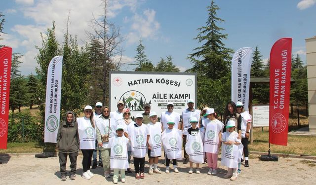 Aileler Aşıkpaşa Tabiat Parkı’nda Doğayla Buluştu