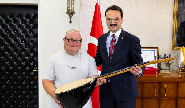 Akın Aktan'dan Kaymakam Erdoğan'a Ziyaret