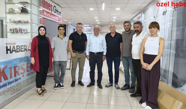 Şaban Çelik ve Yönetiminden Memleket Gazetesi'ne Ziyaret