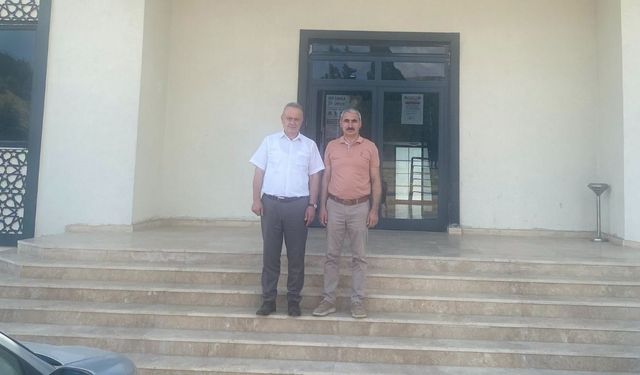 SAVAŞ YAĞMUR’DAN BAŞKAN ÇANAKÇI’YA İADE-İ ZİYARET