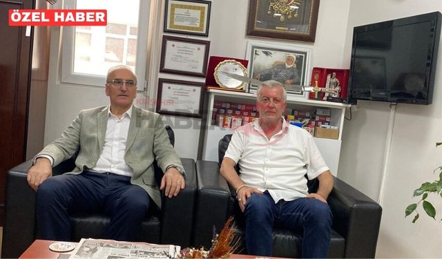 DEFTERDAR BİLİCİ’DEN MURAT SÜRMELİ’YE ZİYARET