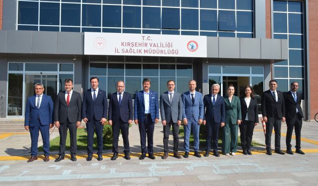 MİLLETVEKİLİ ERKAN’DAN İL SAĞLIK MÜDÜRLÜĞÜNE ZİYARET