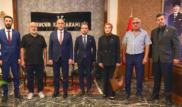 BBP HEYETİNDEN MUCUR KAYMAKAMI YÜKSEL’E ZİYARET