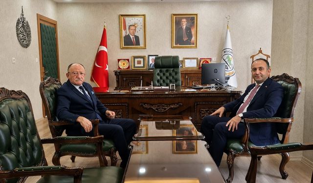 Mucur Kaymakam'ı Yüksel'den Şahin'e Ziyaret