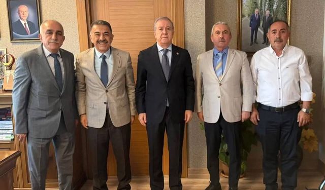 MHP Kırşehir Heyeti Ankara’da