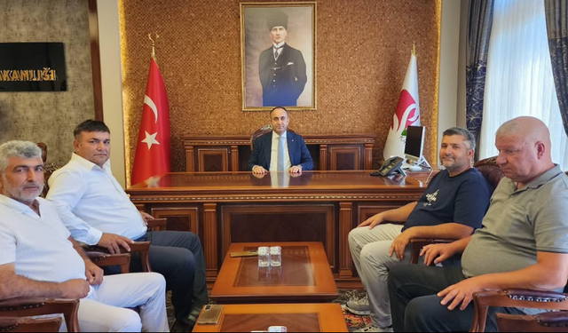 CHP’DEN KAYMAKAM YÜKSEL’E HAYIRLI OLSUN ZİYARETİ