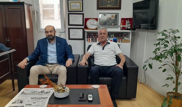 Mehmet Ali Sarı’dan Murat Sürmeli’ye Ziyaret