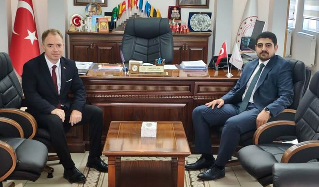İl Göç İdaresi Müdürü Gündoğdu’dan Gülşen’e Veda Ziyareti