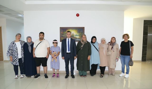 “Bizim Hikayemiz” ailelerinden Bilgiç’e hayırlı olsun ziyareti